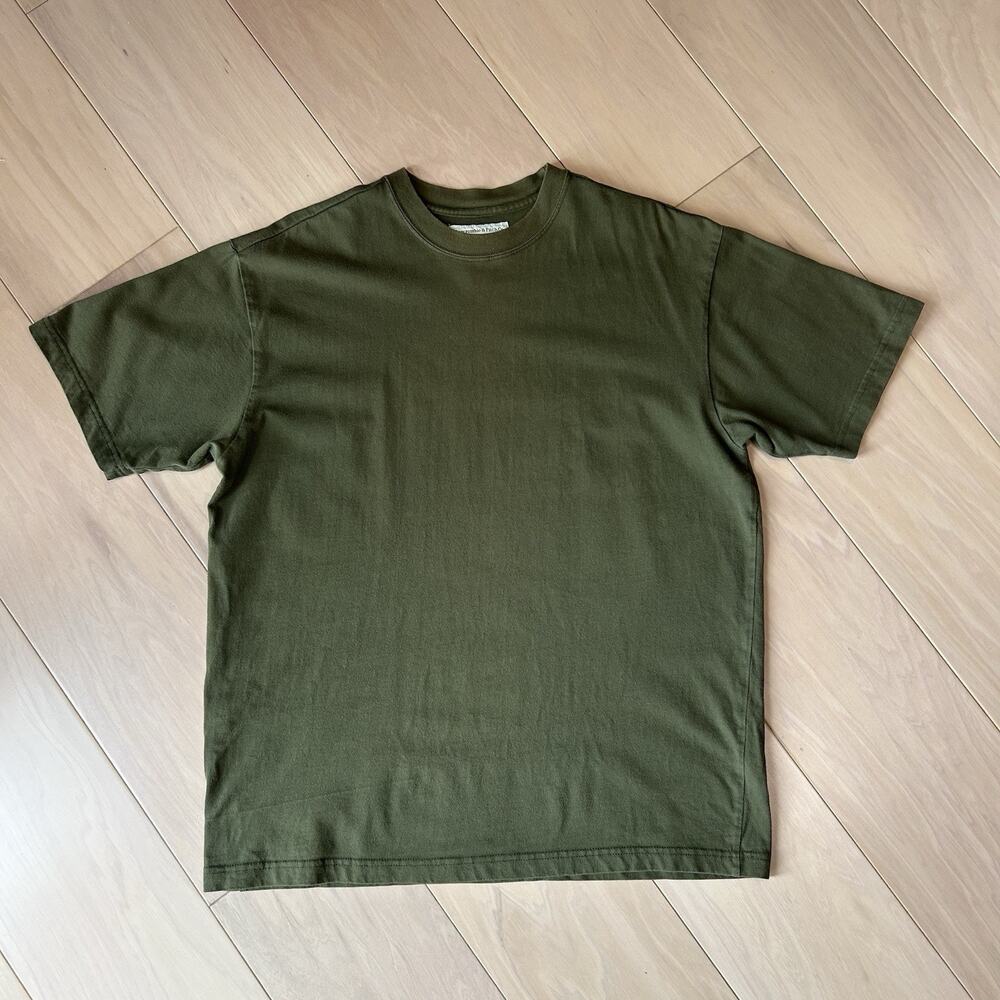 Vintage Abercrombie & Fitch Green T-Shirt Short Sleeve Men’s Medium